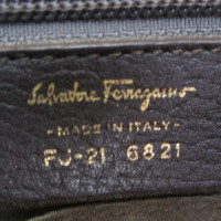 Salvatore Ferragamo Handtasche in Braun