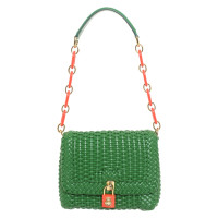 Dolce & Gabbana Borsa a tracolla in Pelle in Verde
