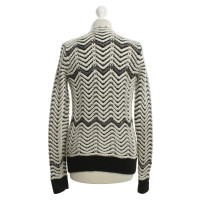 Maje Sweater with pattern