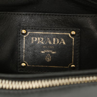 Prada Handtas Leer in Zwart