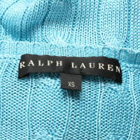 Ralph Lauren Top en Soie en Bleu