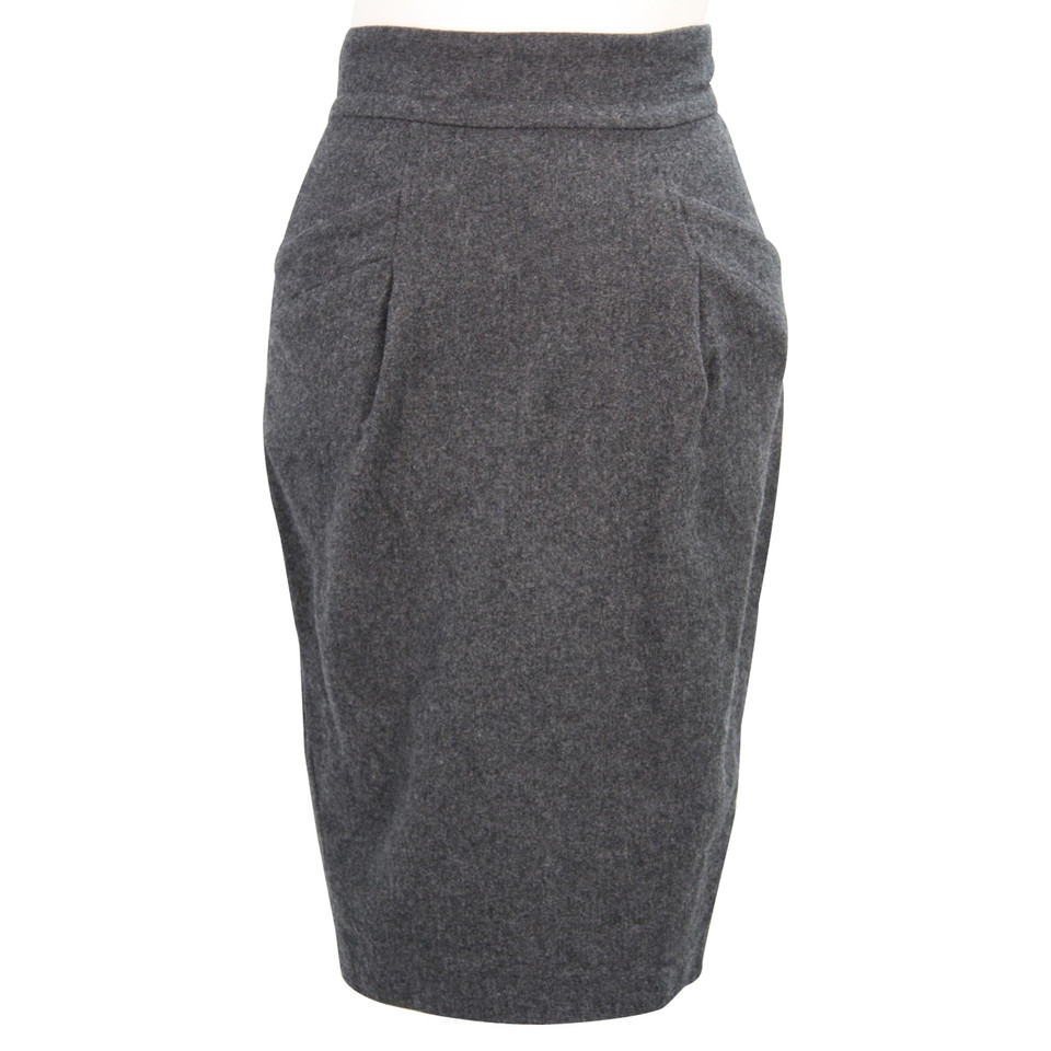 French Connection Wool skirt in grey