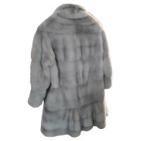 Simonetta Ravizza Jacket/Coat Fur in Grey