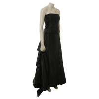 René Lezard Extravagant dress in black