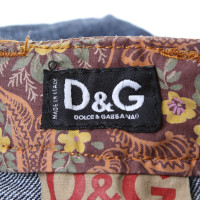 D&G Bermuda-Jeans im Used-Look