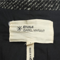 Isabel Marant Etoile Manteau en noir / blanc