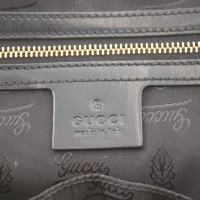 Gucci Bamboo Bag Lakleer in Zwart