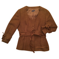 Adolfo Dominguez Jacket/Coat Wool in Brown
