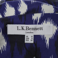 L.K. Bennett Dress in dark blue