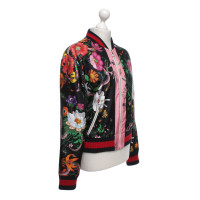 Gucci Bomber jacket with a floral pattern
