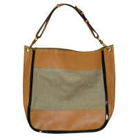 Chloé Hobo in leather and canvas
