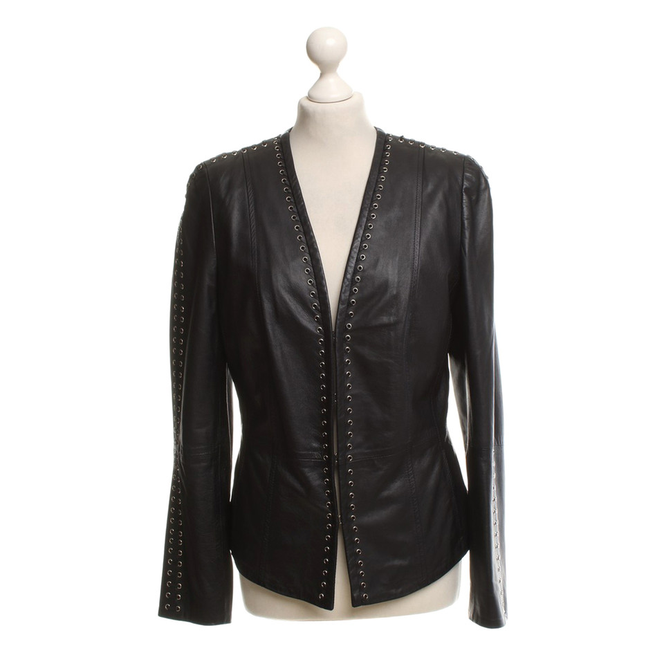 Basler Leather jacket in black