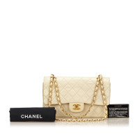 Chanel Mademoiselle aus Leder in Beige