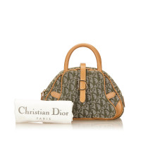 Christian Dior Saddle Bowling Bag in Grün