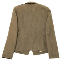 Balenciaga Jacke/Mantel aus Baumwolle in Khaki
