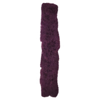 Essentiel Antwerp Scarf/Shawl Fur in Violet