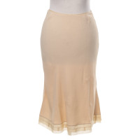 Prada skirt & blouse in beige