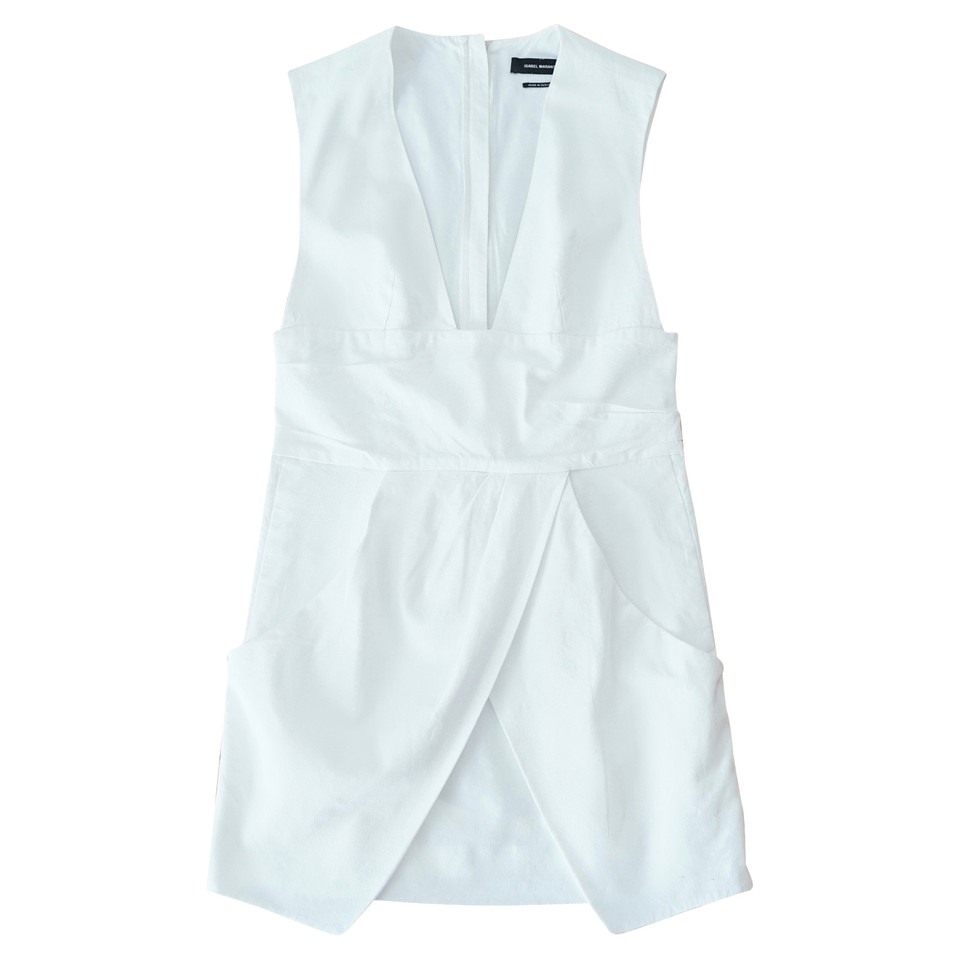 Isabel Marant Dress Linen in White