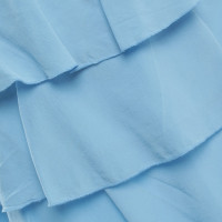 French Connection Silk skirt in light blue