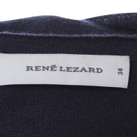 René Lezard Vest in Dark Blue