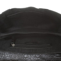 René Lezard Leather bag in black