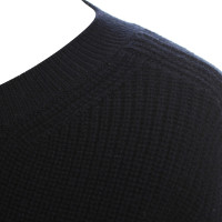 Helmut Lang Bleu foncé, tricoter pull