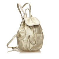 Loewe Metallic Leather Backpack