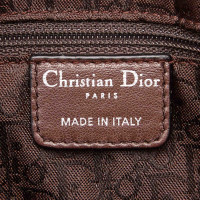 Christian Dior Gaucho Saddle Bag Leather in Brown