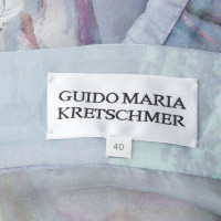 Guido Maria Kretschmer Zijden blouse in multicolor