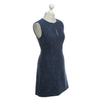 Diane Von Furstenberg Kleid in Blau/Schwarz/Weiß