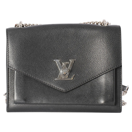 Louis Vuitton Mylockme aus Leder in Schwarz