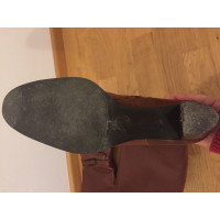 Aigner Stiefel aus Leder in Braun
