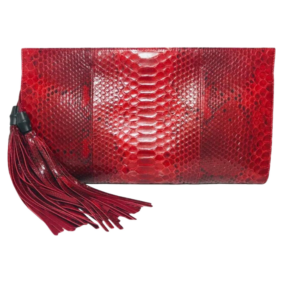 Gucci Clutch Bag in Red