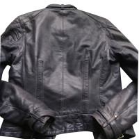 Jagger & Evans Leather jacket in biker look
