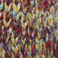 Dries Van Noten sciarpa lavorata a maglia