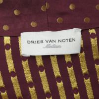 Dries Van Noten Dressing gown with dots pattern