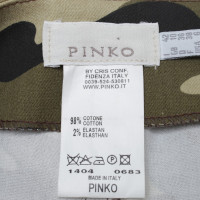 Pinko skirt with camouflage pattern