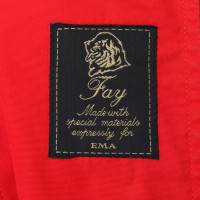 Fay Coat in red