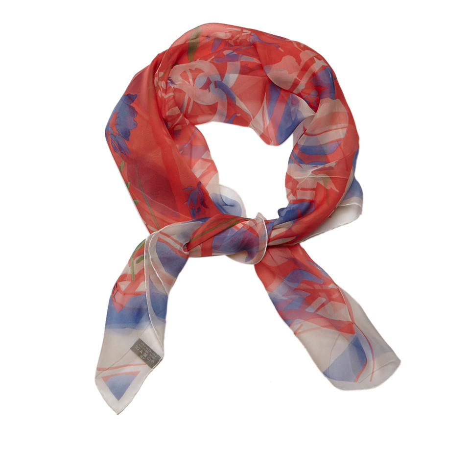 Chanel Printed silk scarf