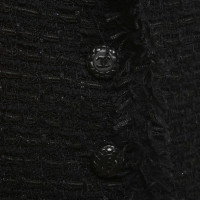 Chanel Bouclé blazer in black