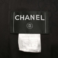 Chanel giacca bouclé in nero