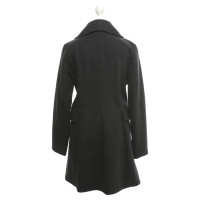 Céline Coat in dark gray