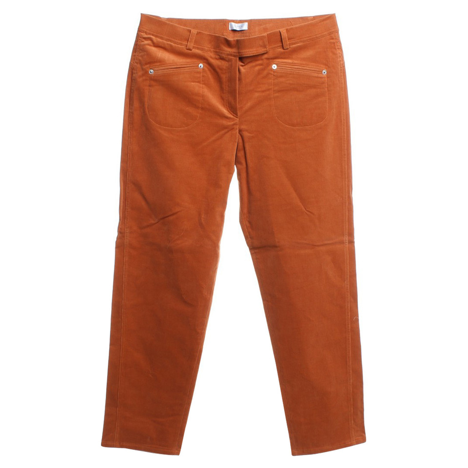 Gunex Corduroy trousers in orange