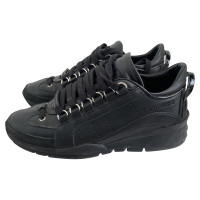 Dsquared2 Trainers Leather in Black