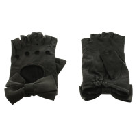 Valentino Garavani Handschuhe aus Leder in Schwarz