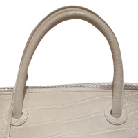 Furla Handbag with crocodile embossing