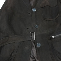 Burberry Trenchcoat aus Leder