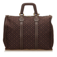 Louis Vuitton Keepall 45 Cotton in Brown
