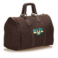 Louis Vuitton Keepall 45 Cotton in Brown
