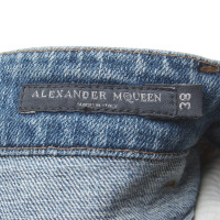 Alexander McQueen Blauwe spijkerbroek